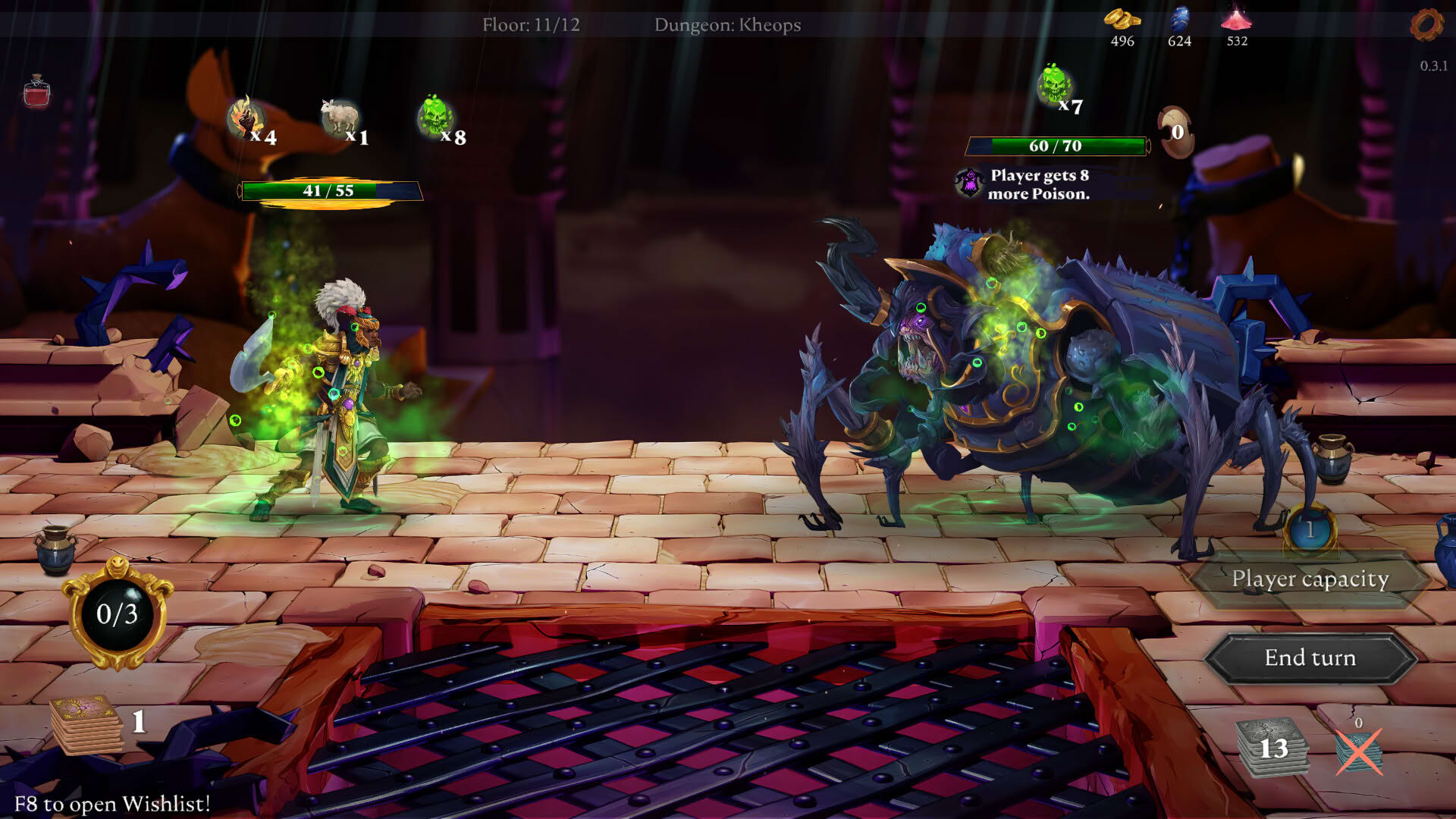 Screenshot for Creeping Deck: Pharaoh's Curse