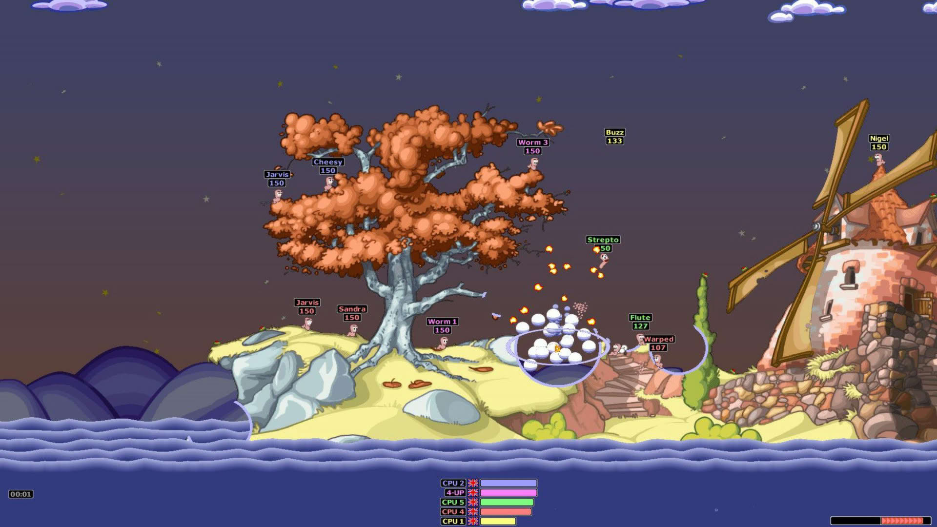Screenshot for Worms Armageddon