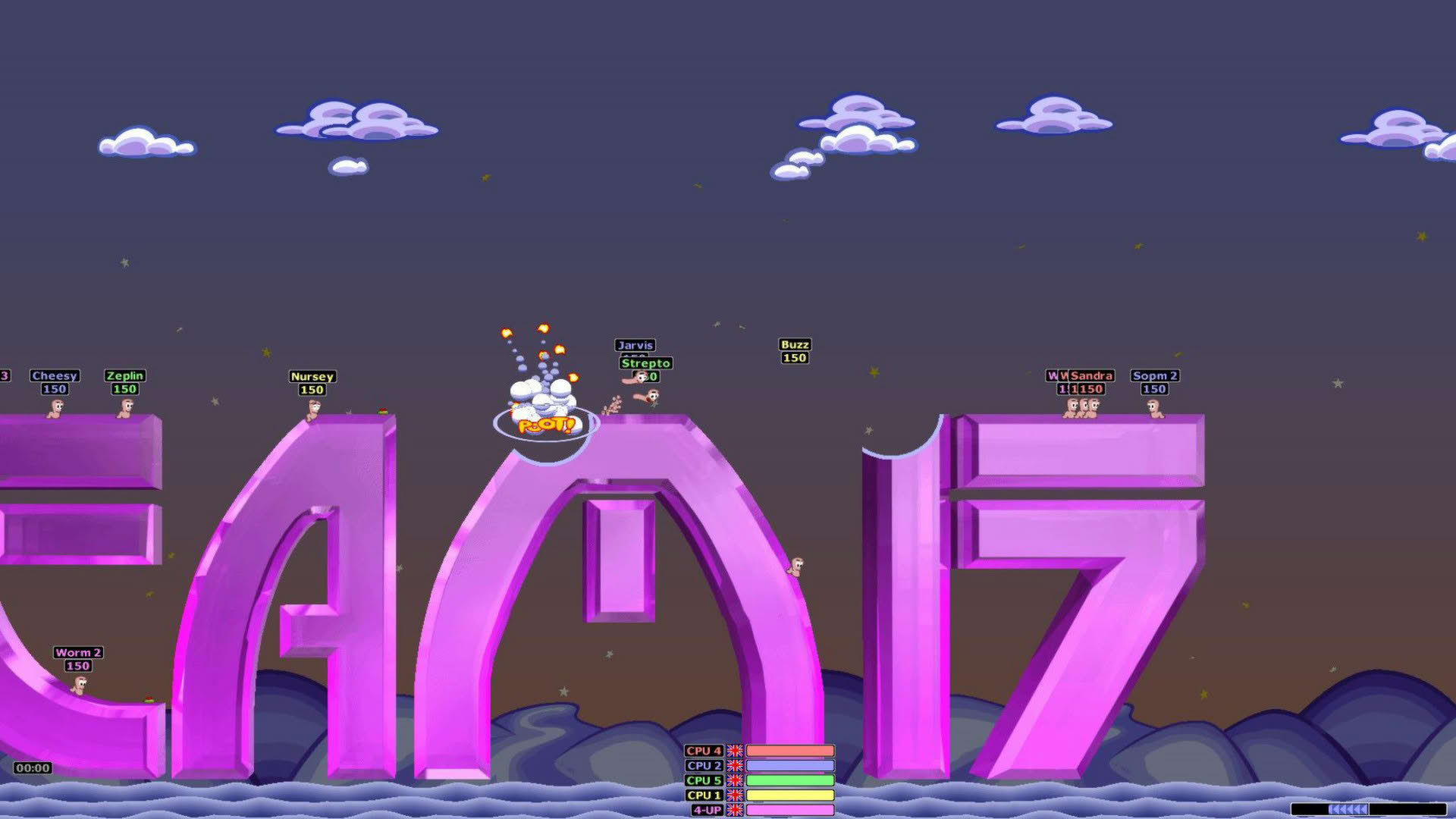 Screenshot for Worms Armageddon
