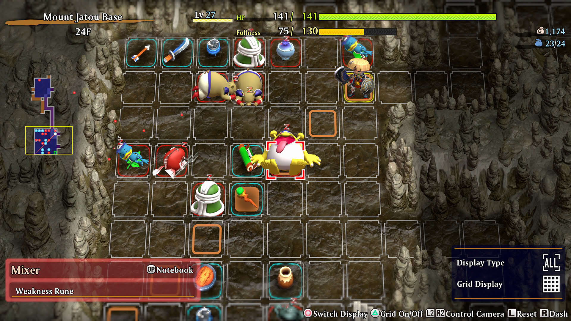 Screenshot for Shiren the Wanderer: The Mystery Dungeon of Serpentcoil Island