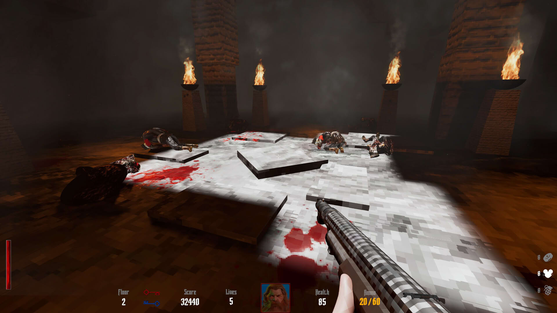 Screenshot for Darkenstein 3D