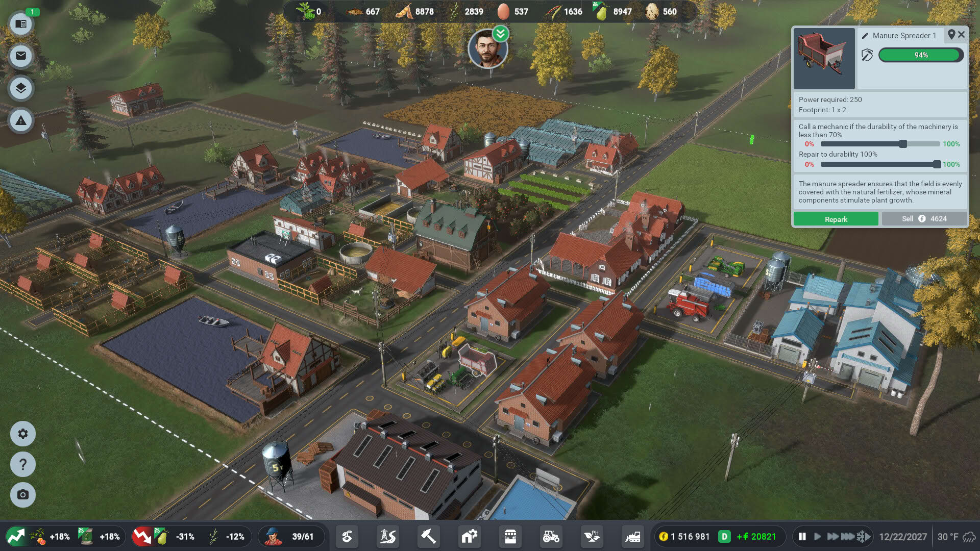 Screenshot for Farm Manager World