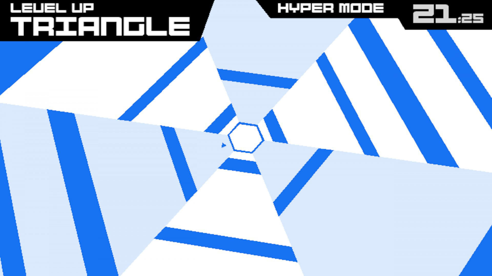 Screenshot for Super Hexagon