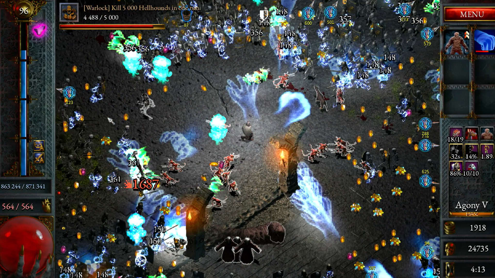 Screenshot for Halls of Torment