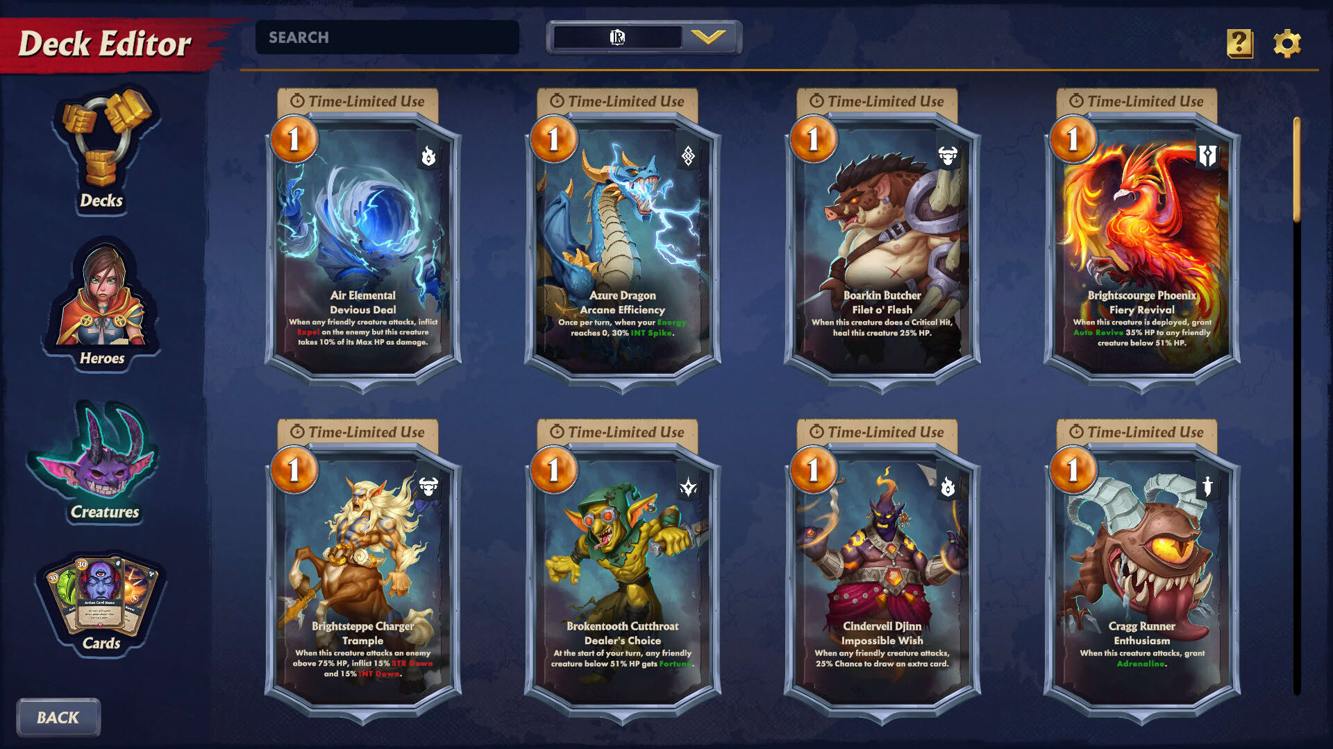 Screenshot for Legends Reborn: Age of Chance