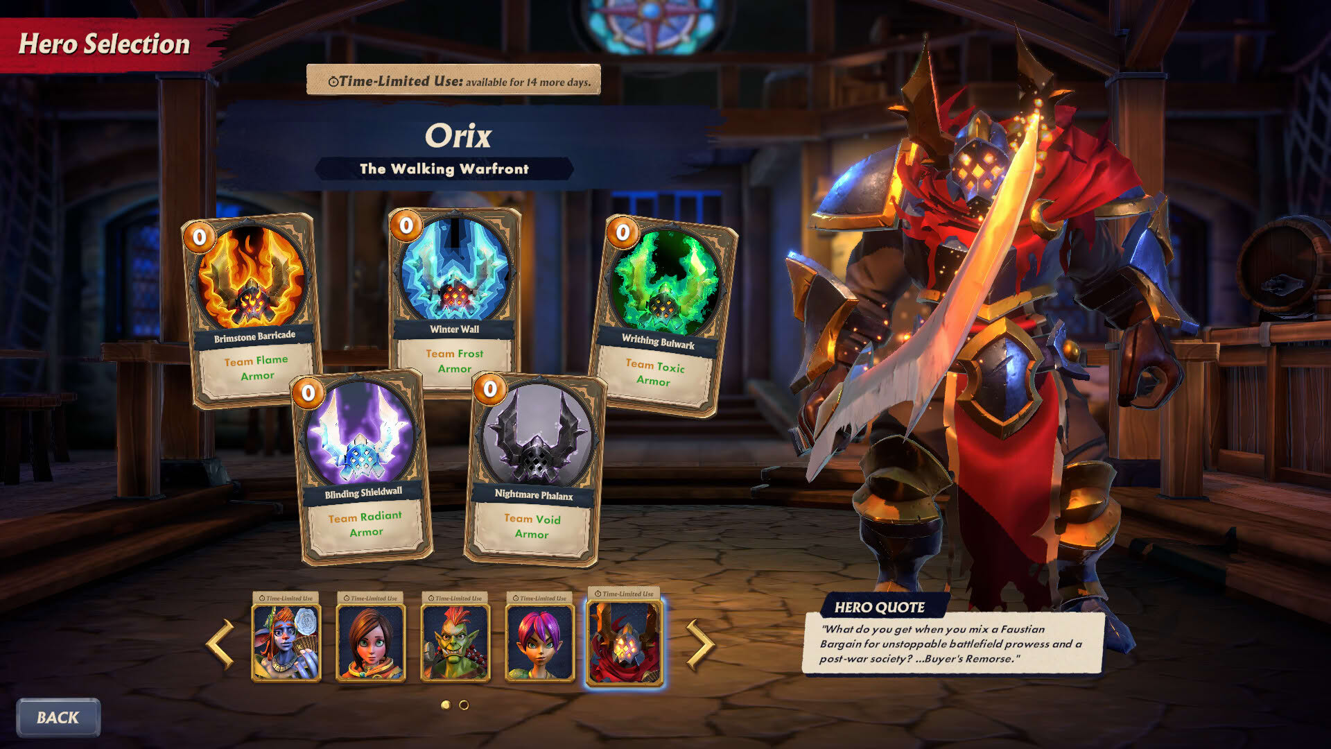 Screenshot for Legends Reborn: Age of Chance