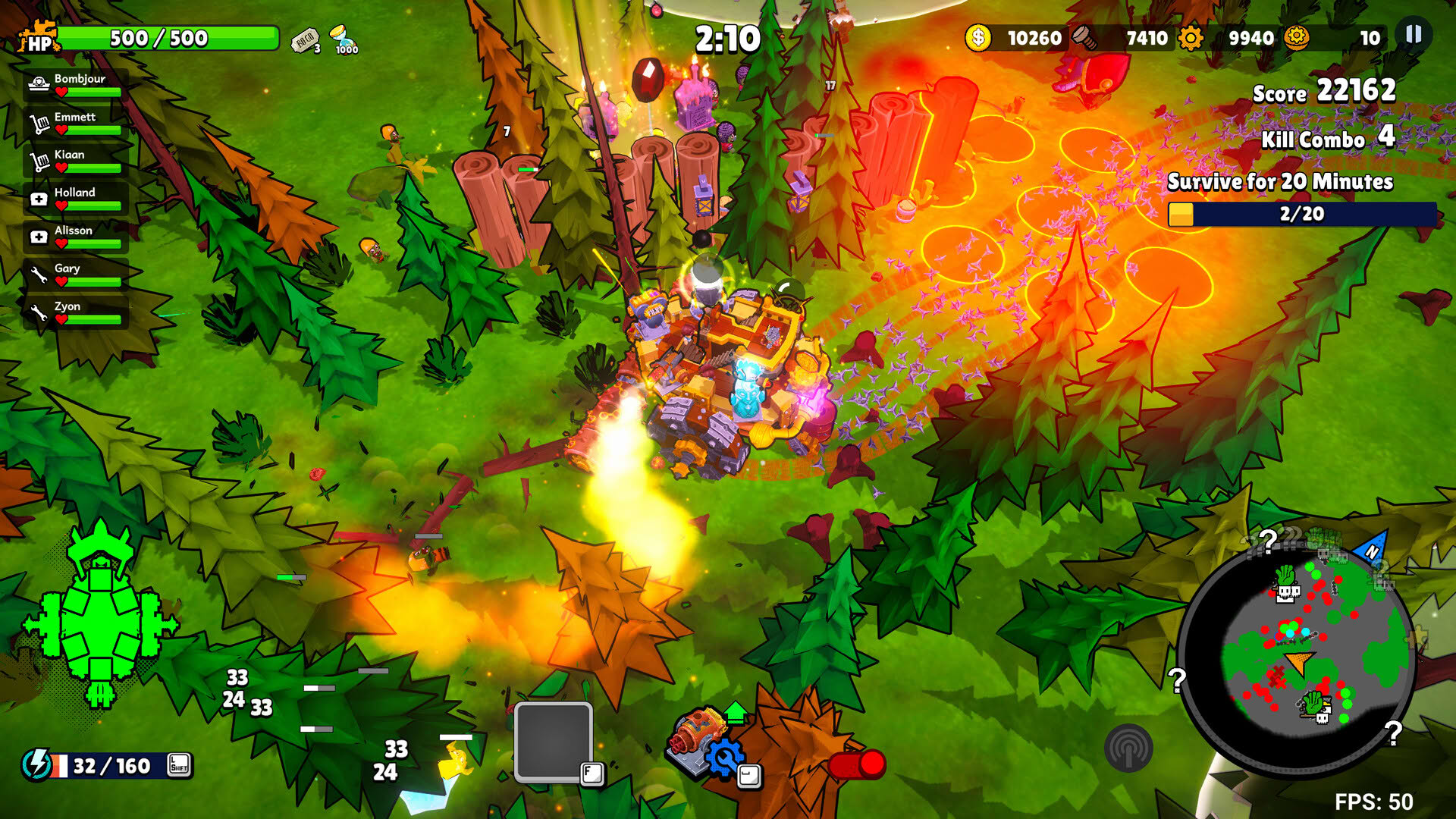 Screenshot for Zombie Rollerz: The Last Ship