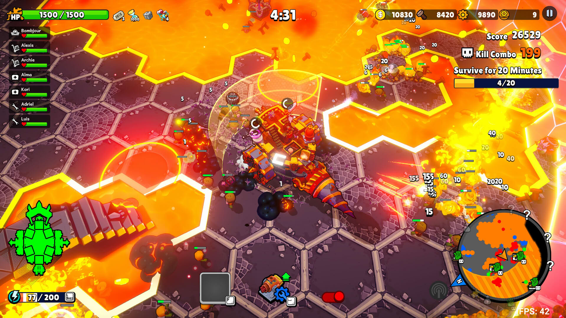 Screenshot for Zombie Rollerz: The Last Ship