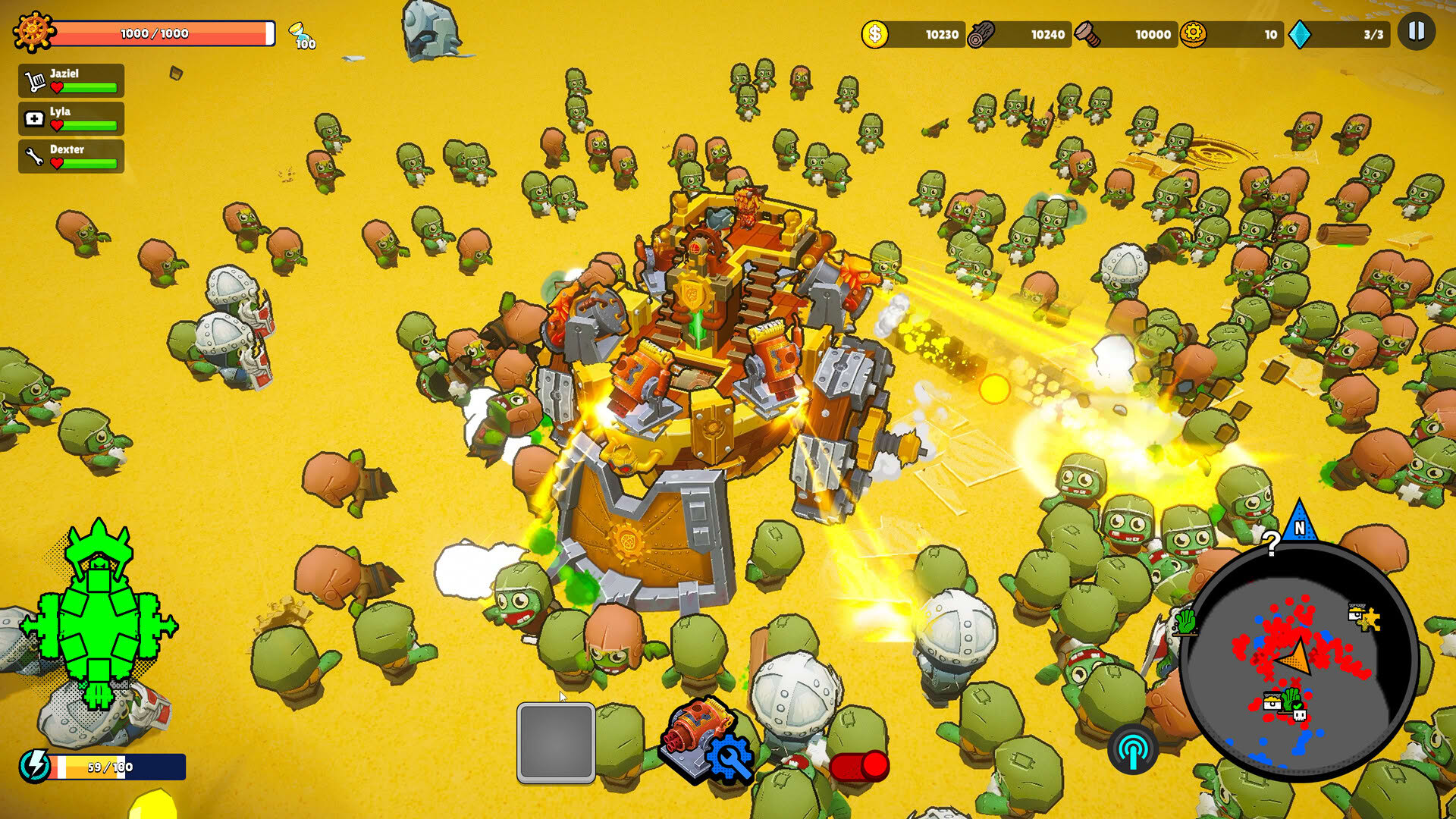 Screenshot for Zombie Rollerz: The Last Ship