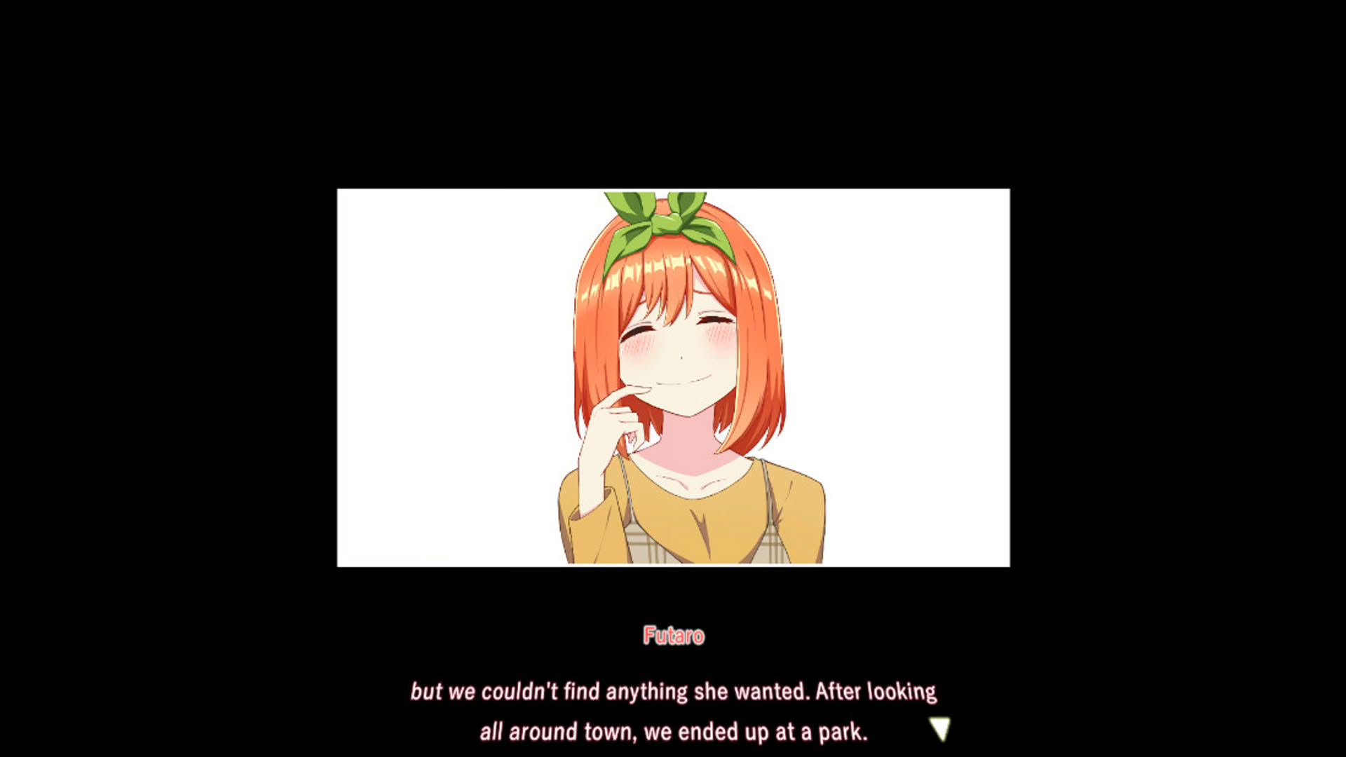 Screenshot for The Quintessential Quintuplets: Omoide VR - Yotsuba