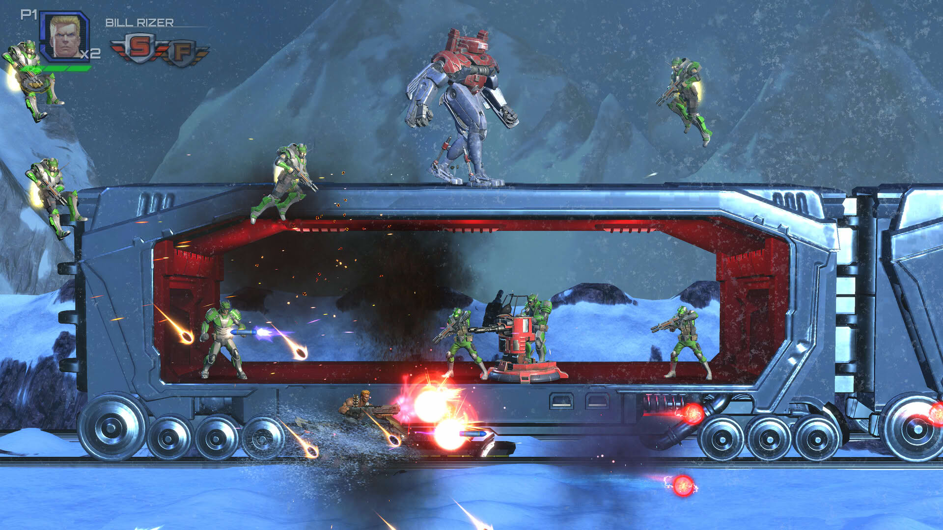 Screenshot for Contra: Operation Galuga