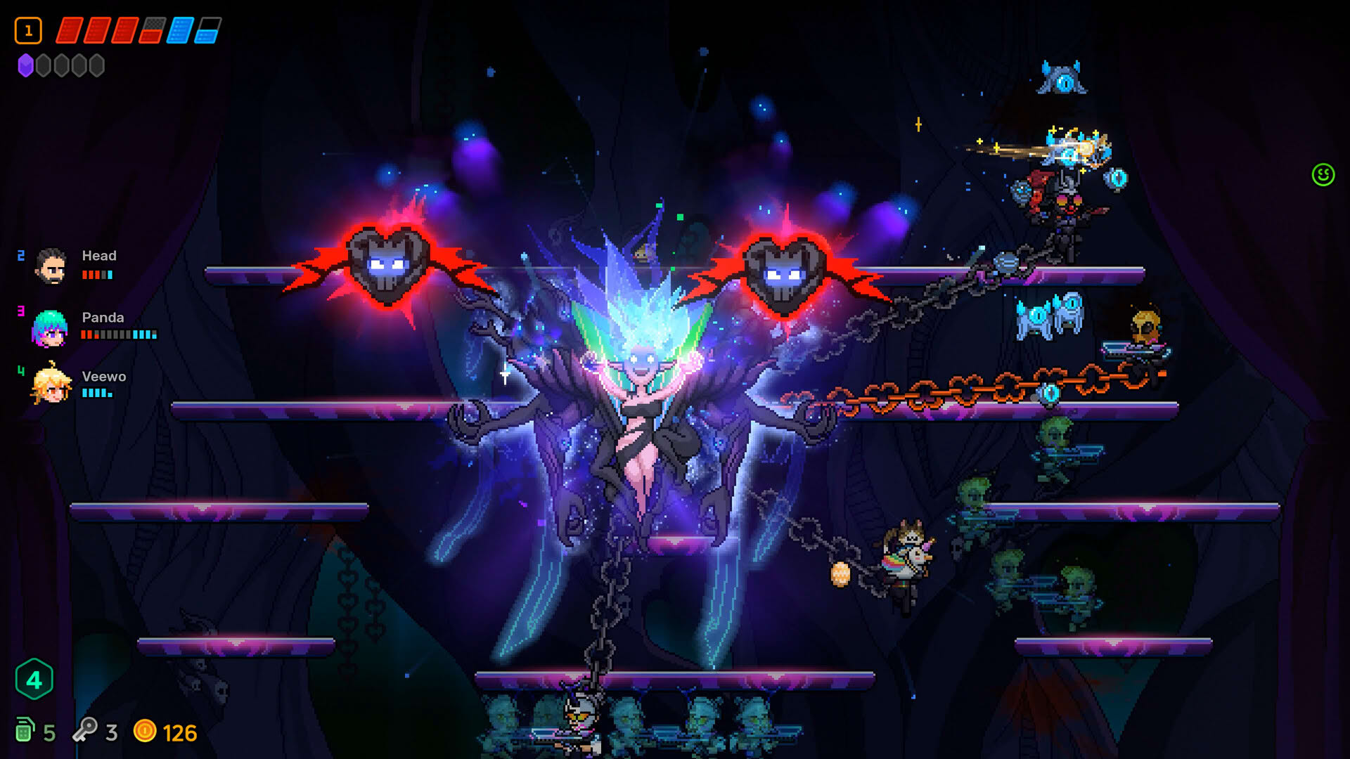 Screenshot for Neon Abyss 2