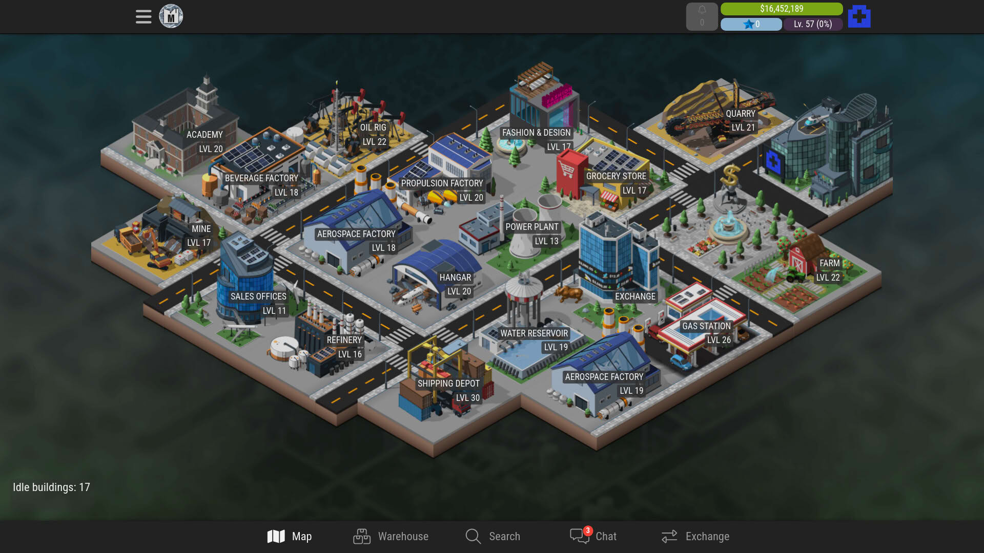 Screenshot for Sim Companies