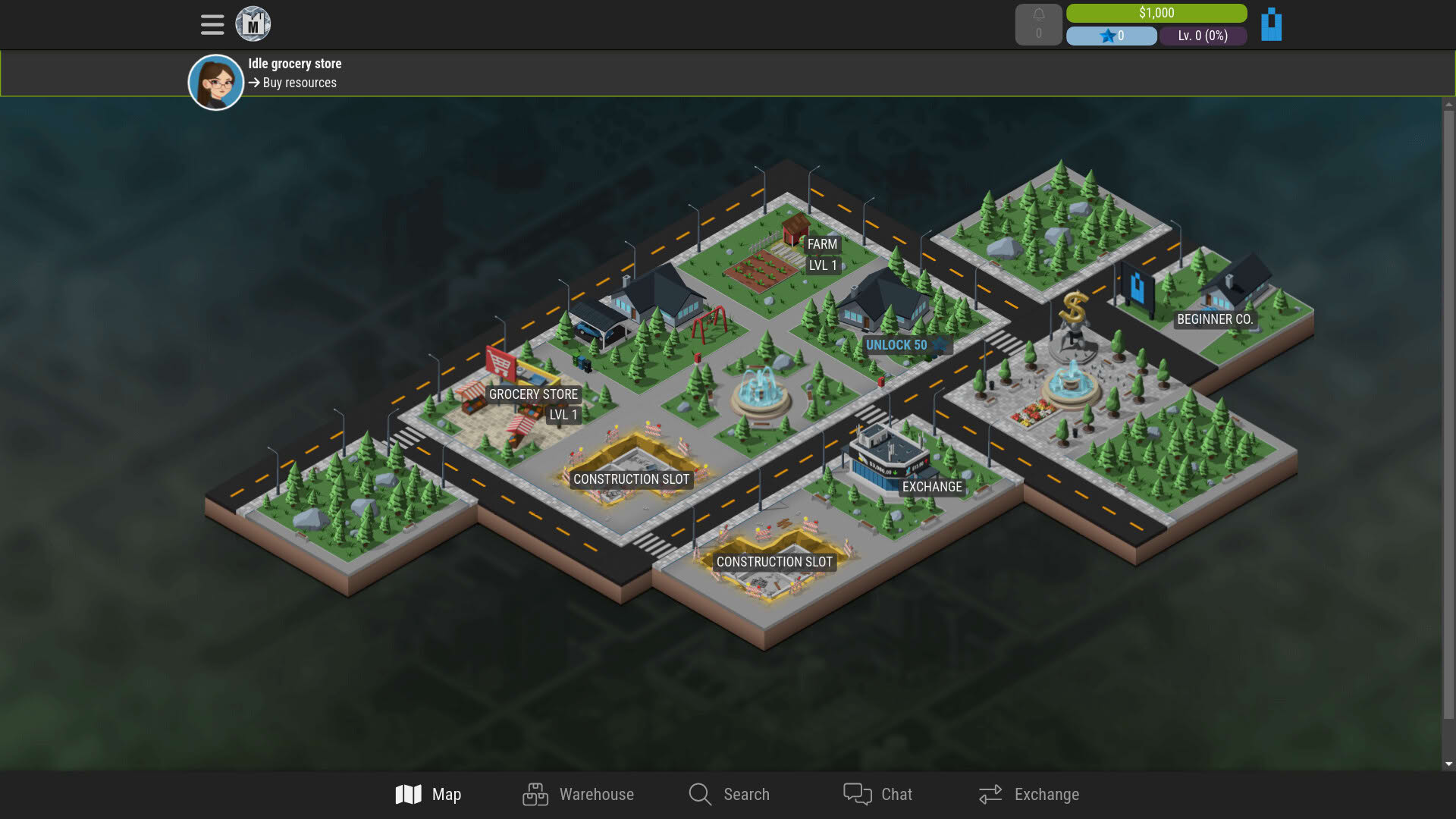 Screenshot for Sim Companies