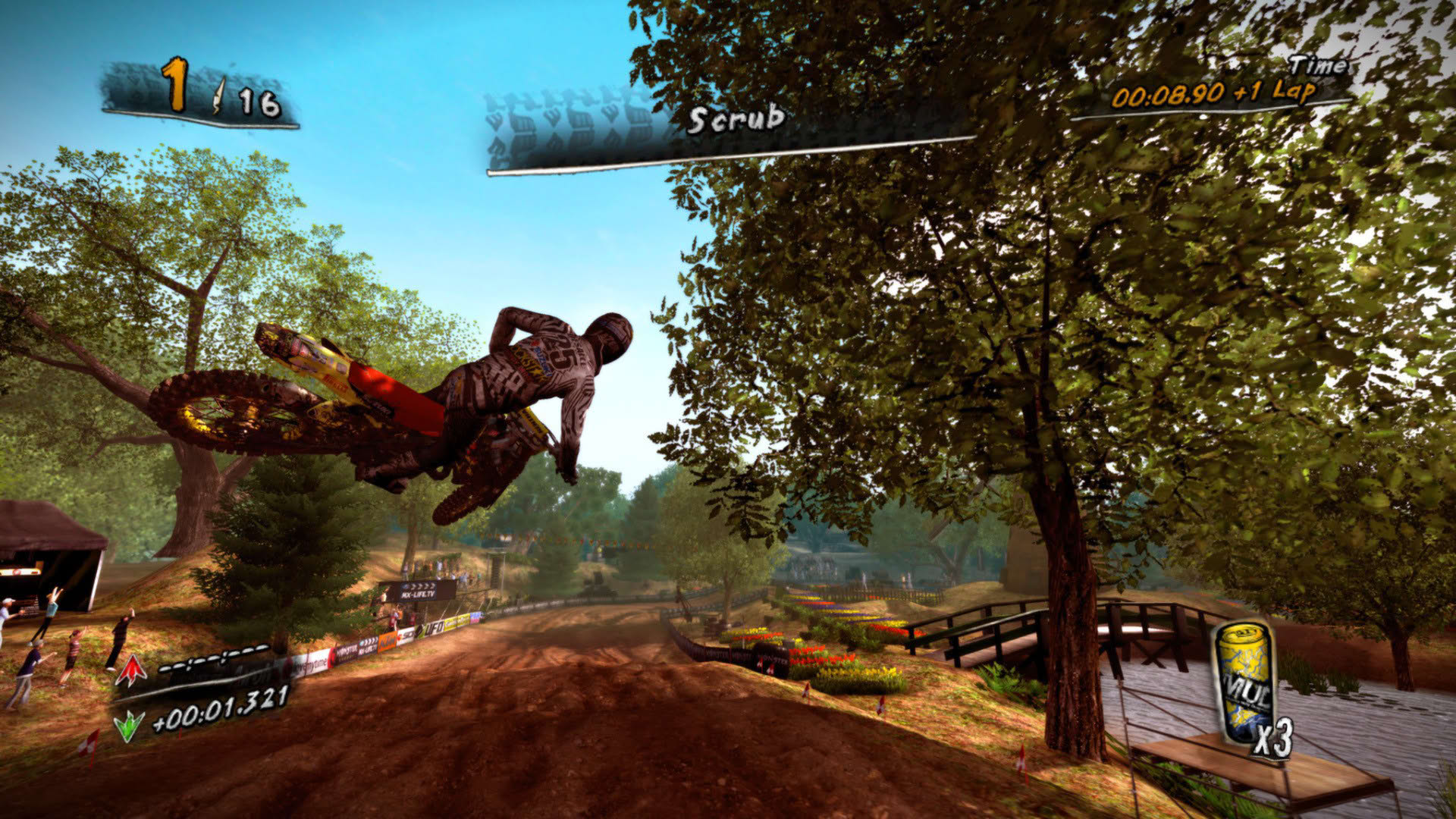 Screenshot for MUD: FIM Motocross World Championship