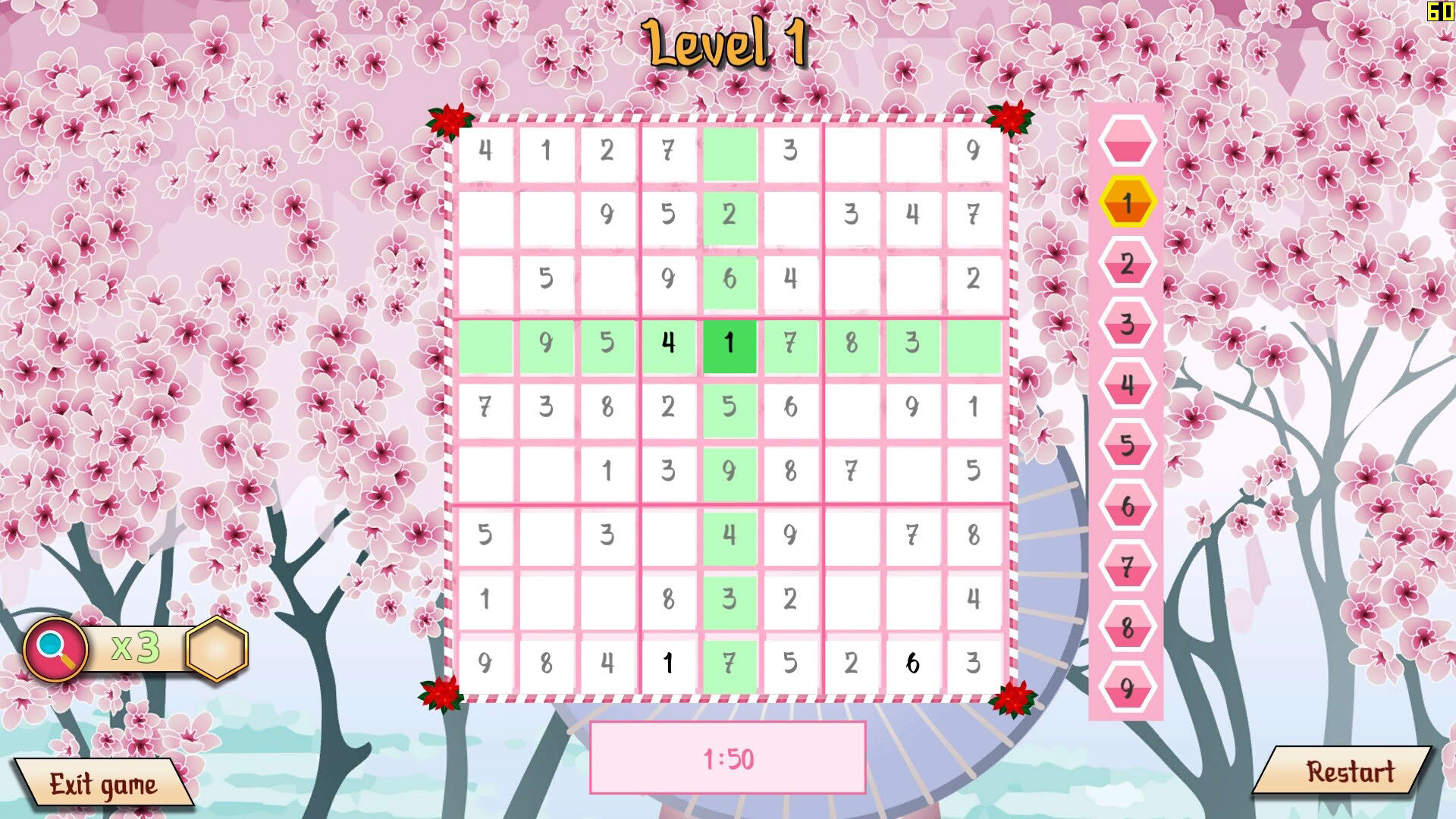 Screenshot for Mega Sudoku: Binary & Suguru
