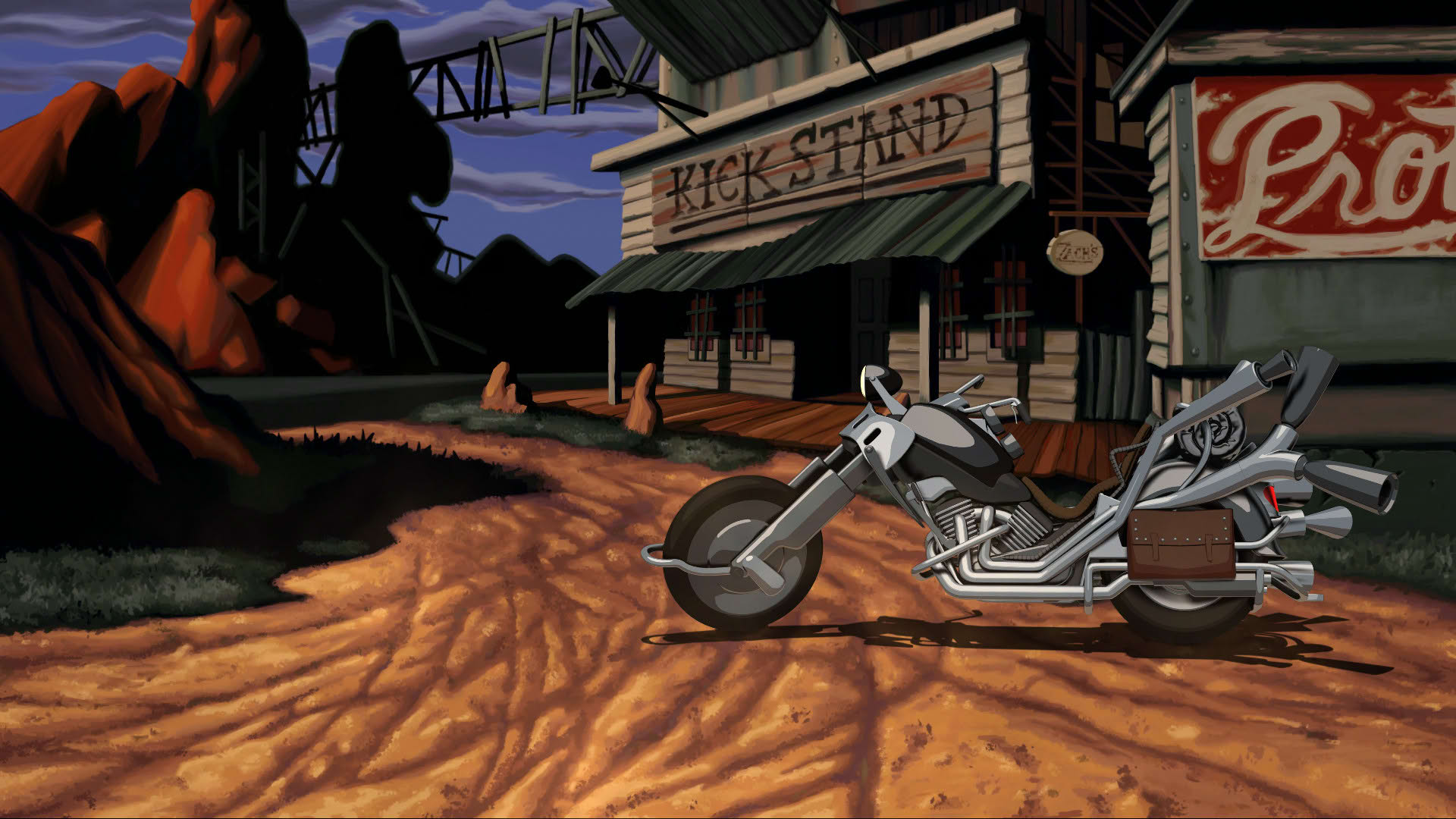 Screenshot for Full Throttle Remastered