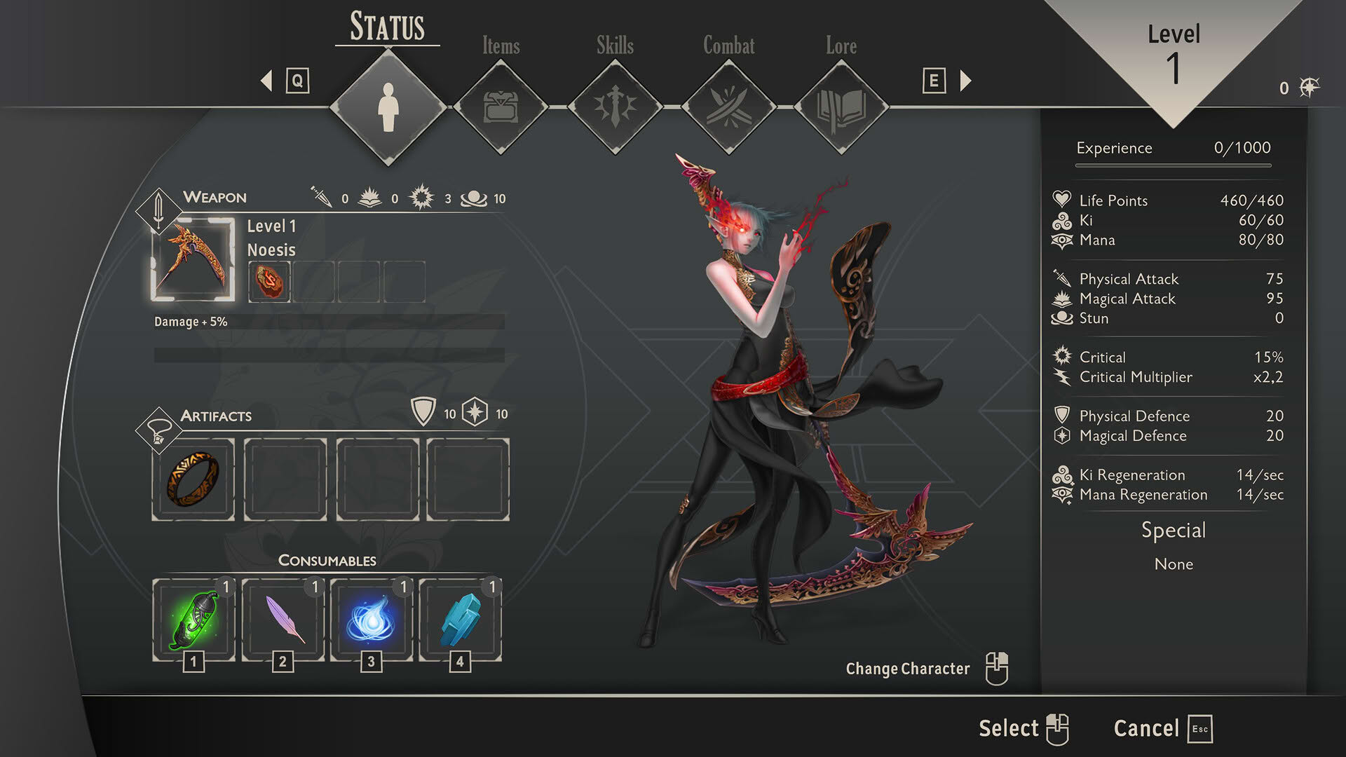 Screenshot for Anima: Song from the Abyss