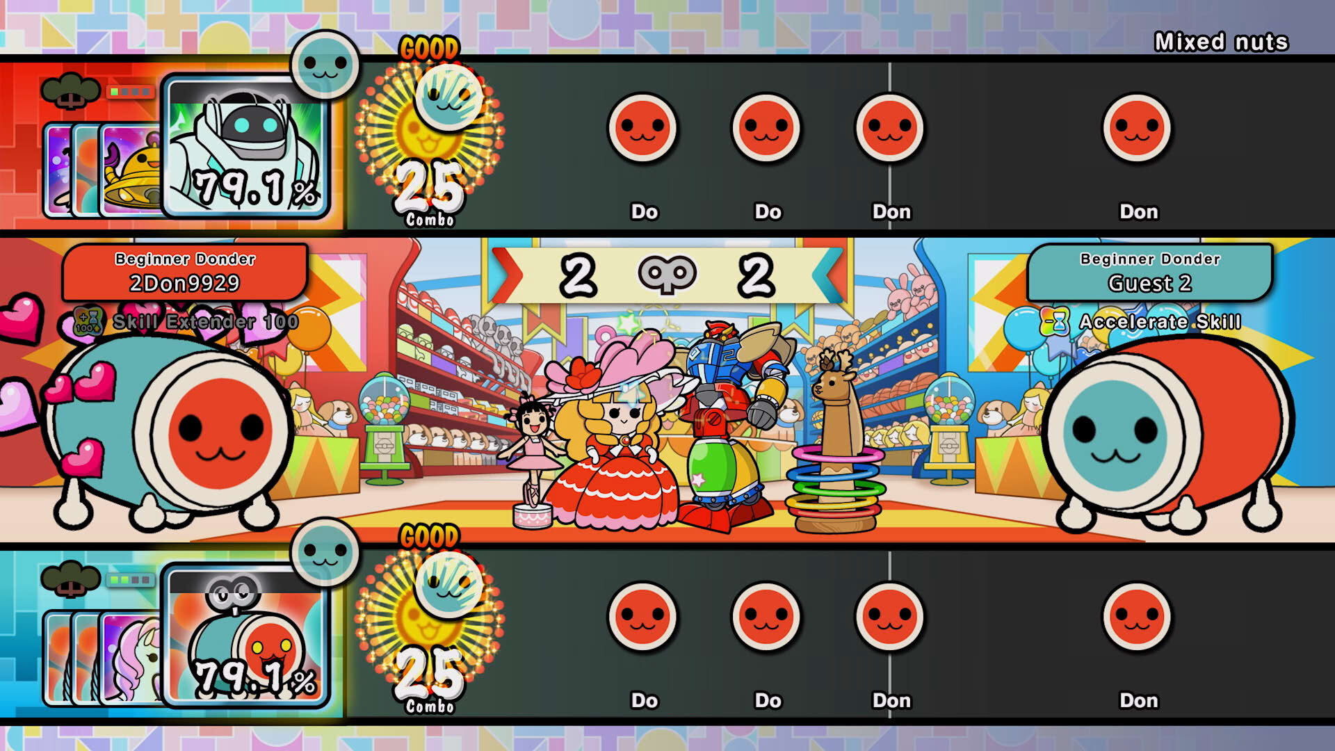 Screenshot for Taiko no Tatsujin: Rhythm Festival