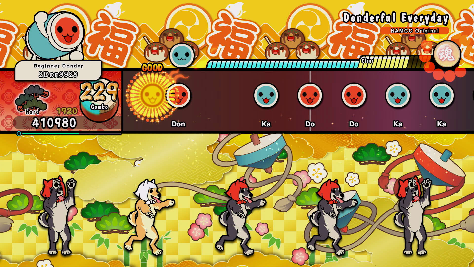 Screenshot for Taiko no Tatsujin: Rhythm Festival