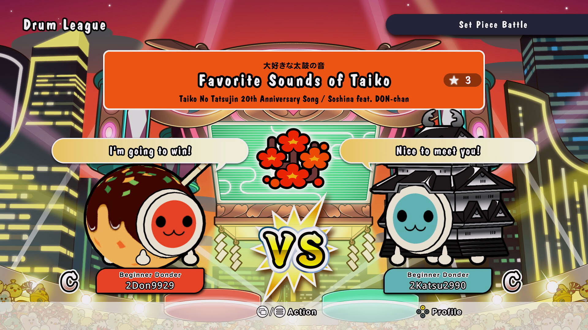 Screenshot for Taiko no Tatsujin: Rhythm Festival