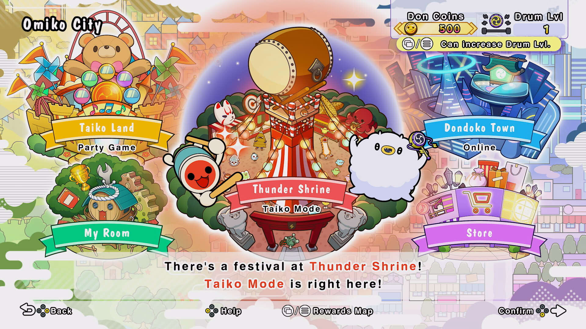 Screenshot for Taiko no Tatsujin: Rhythm Festival
