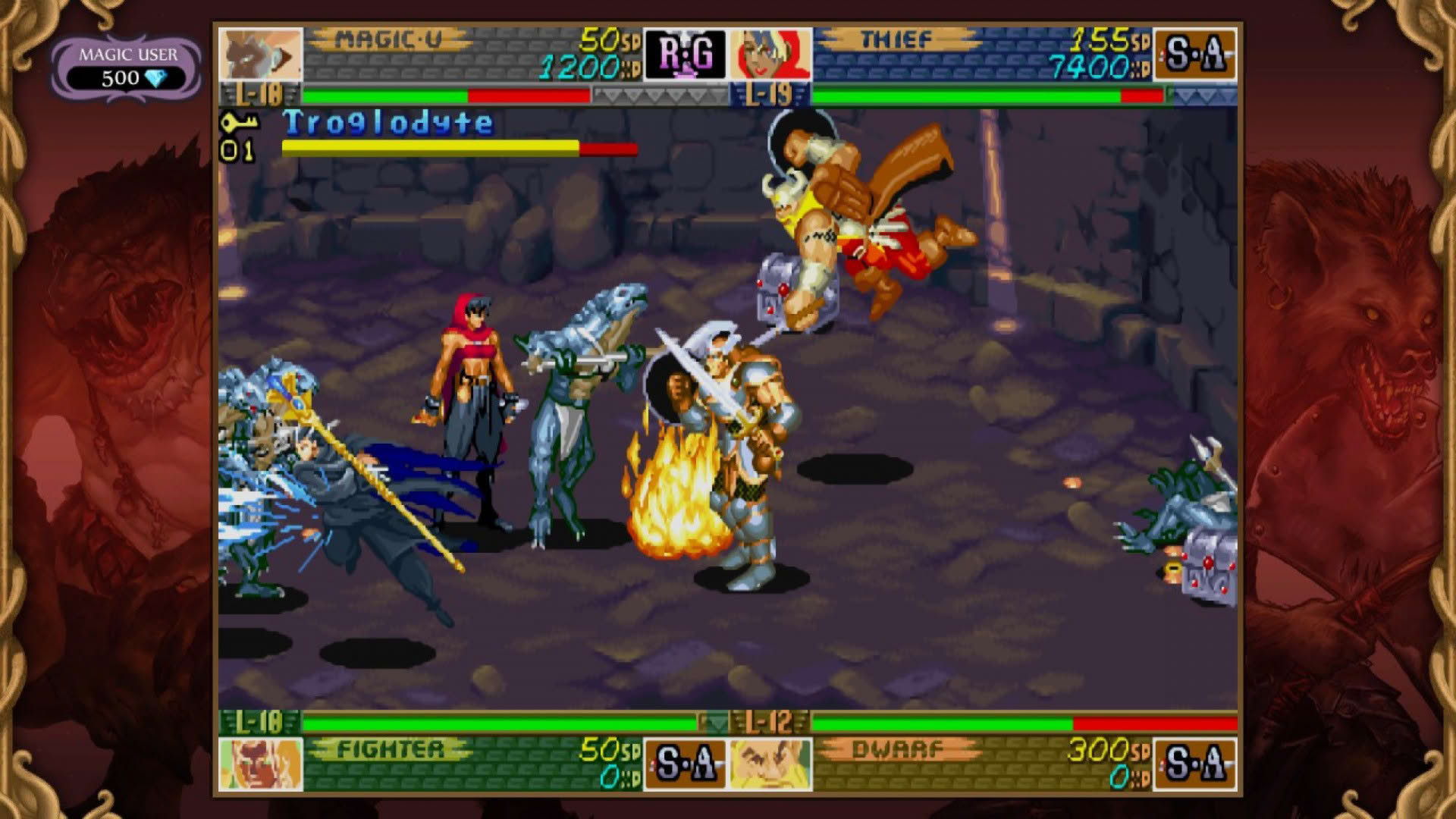 Screenshot for Dungeons & Dragons: Mystara Eiyuu Senki