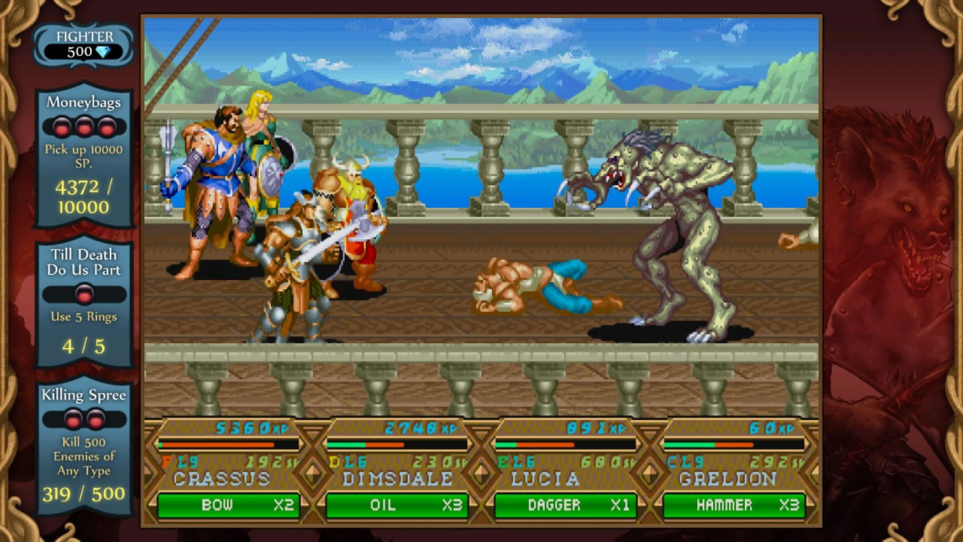 Screenshot for Dungeons & Dragons: Mystara Eiyuu Senki