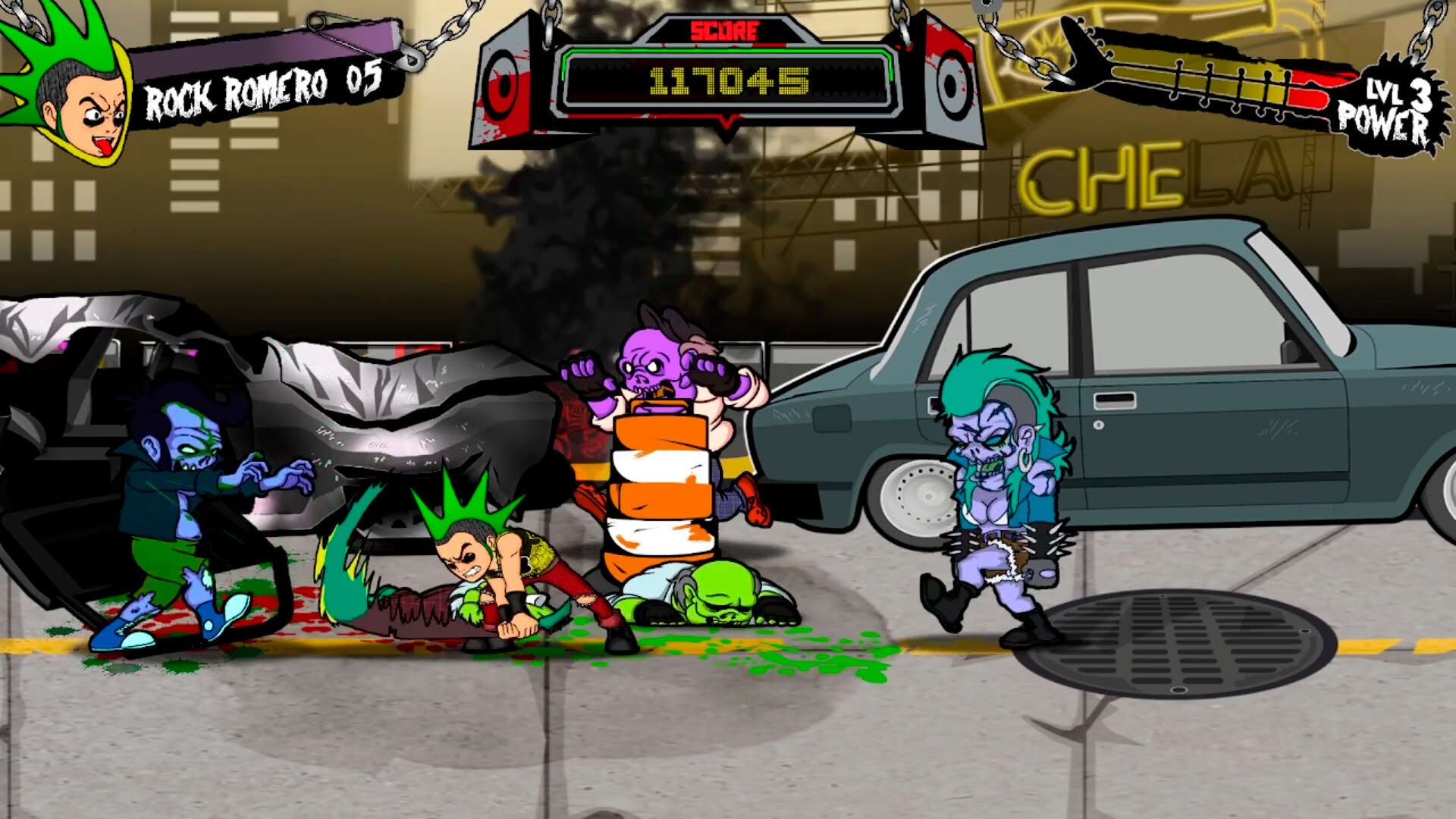 Screenshot for Zombi Rockstar