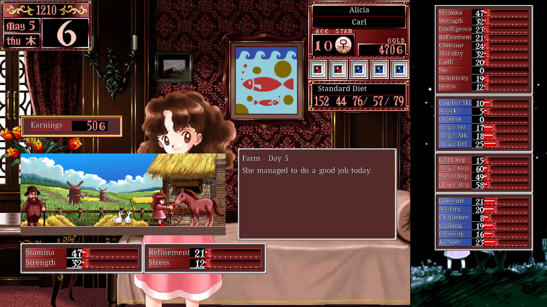 Screenshot for Princess Maker 2 Regeneration