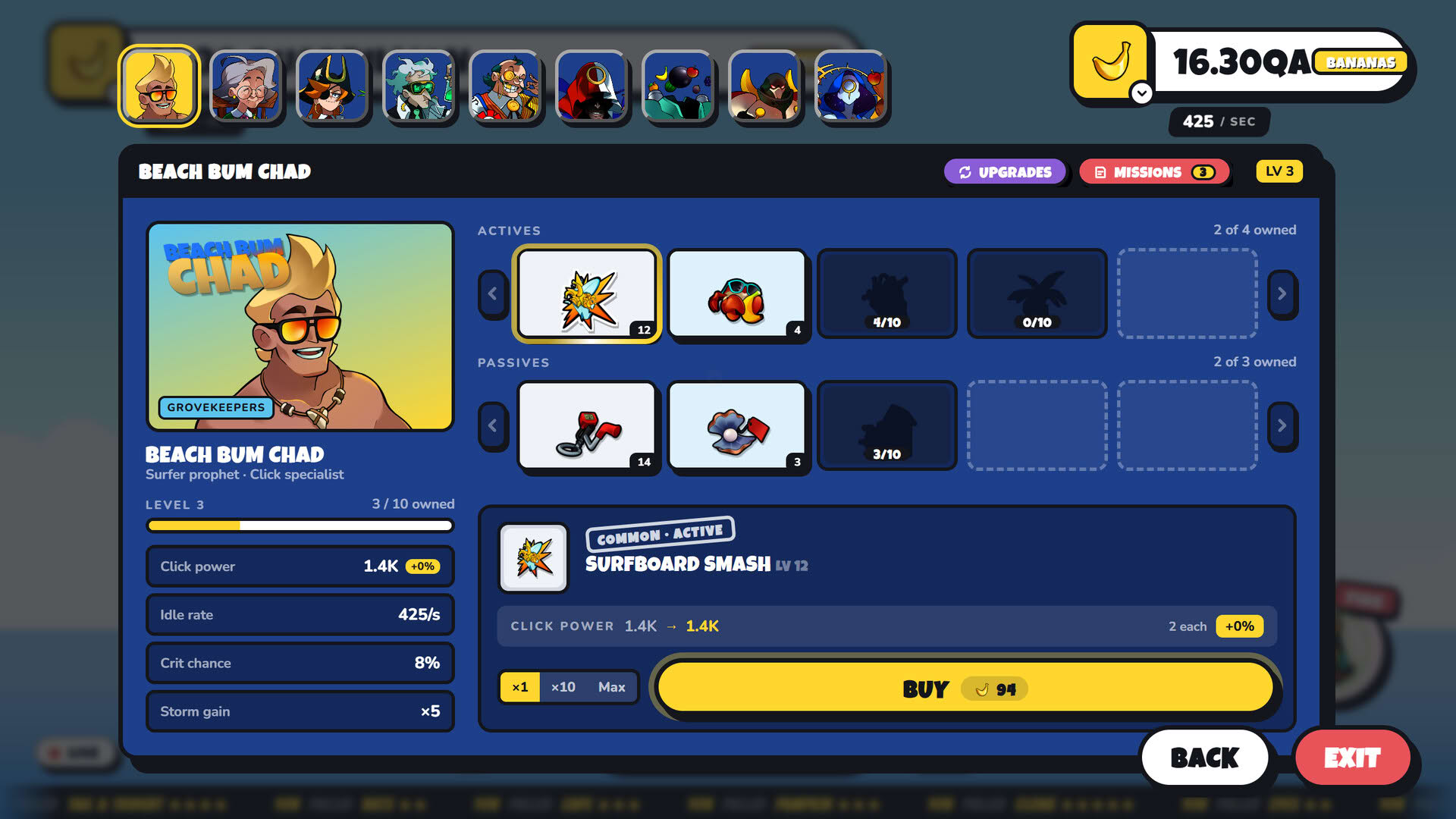 Screenshot for Banana Clicker