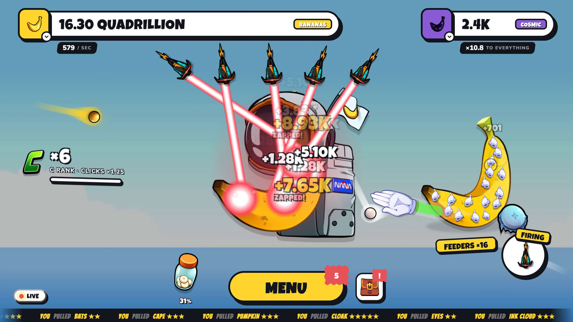 Screenshot for Banana Clicker