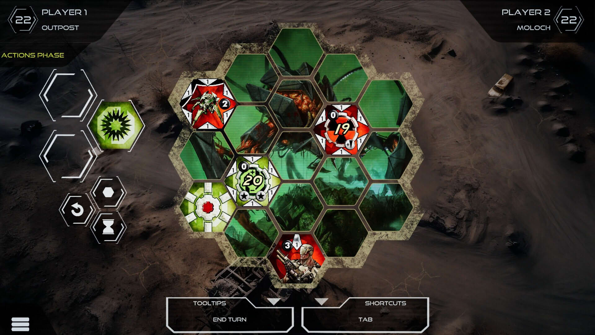Screenshot for Neuroshima Hex