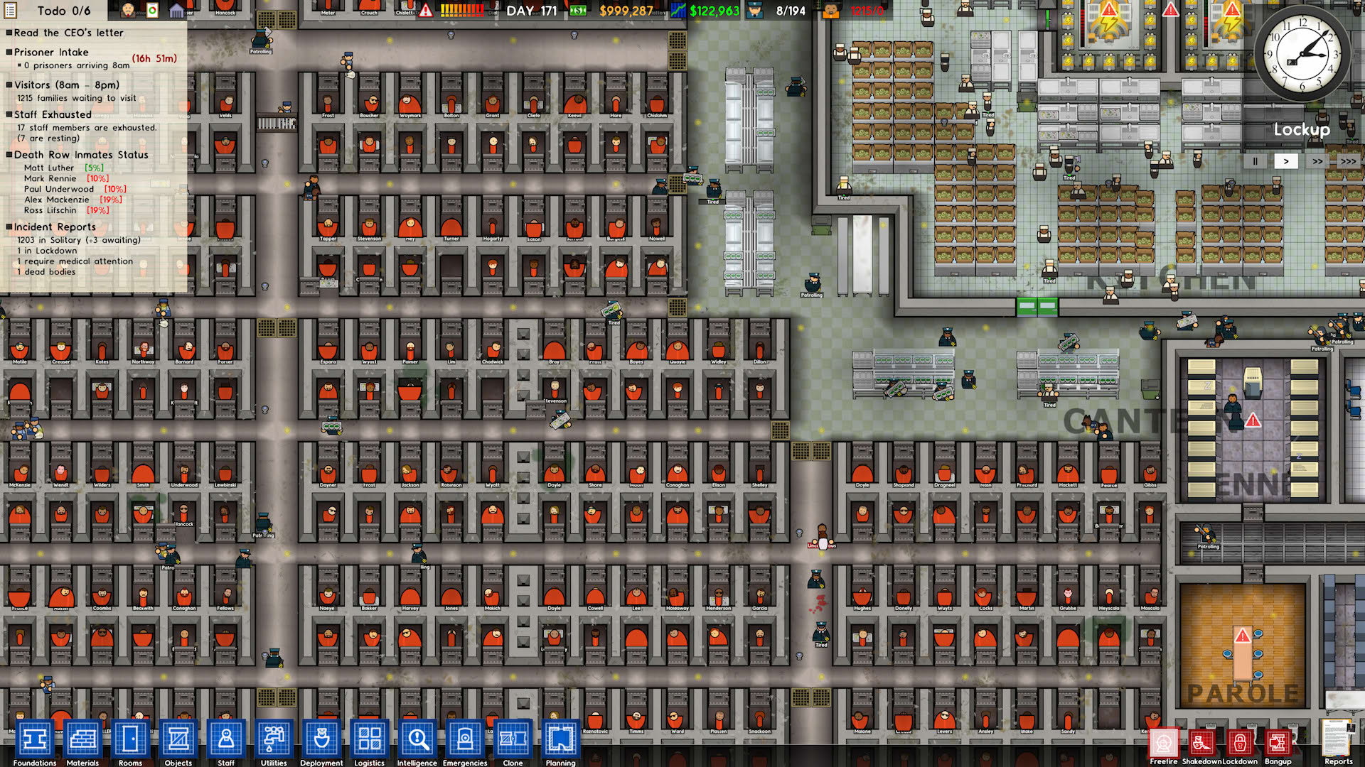 Screenshot for Prison Architect