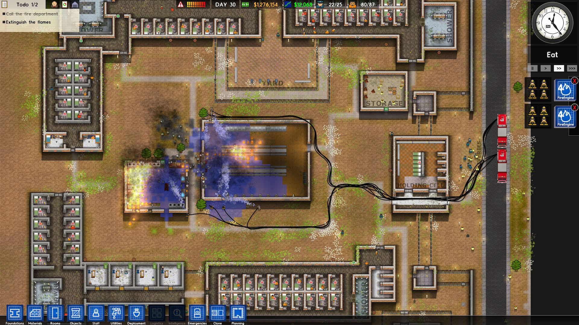 Screenshot for Prison Architect