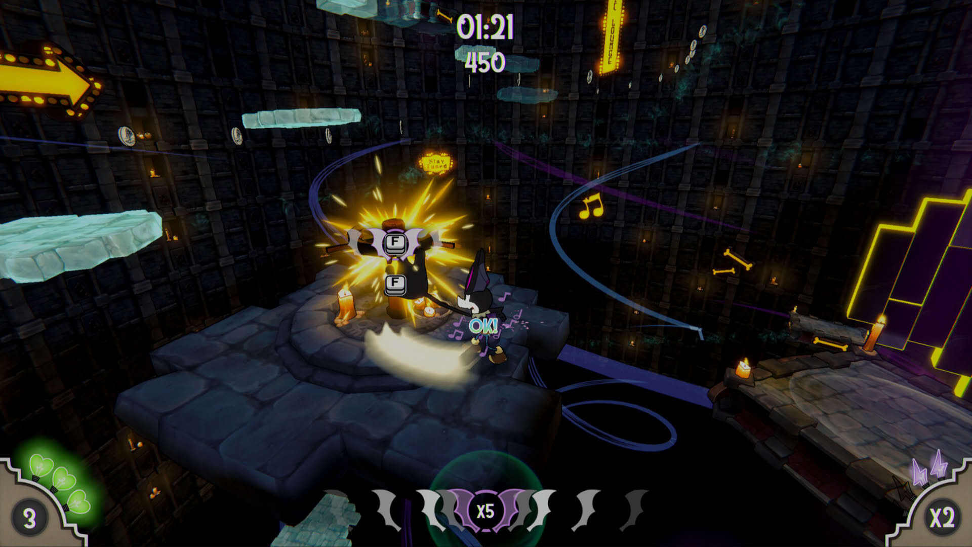 Screenshot for Spanky "Bat-a-Swing"