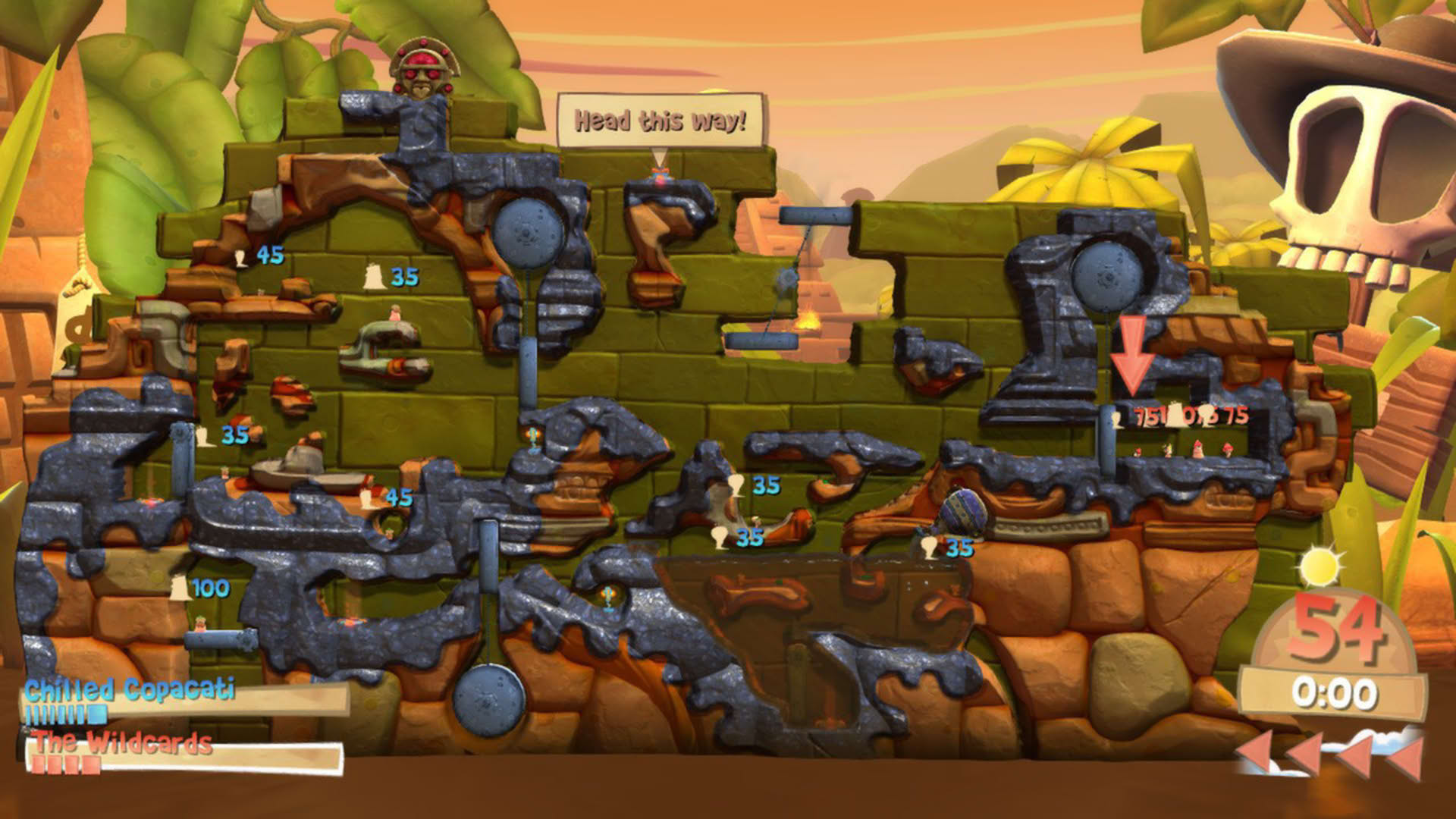 Screenshot for Worms Clan Wars