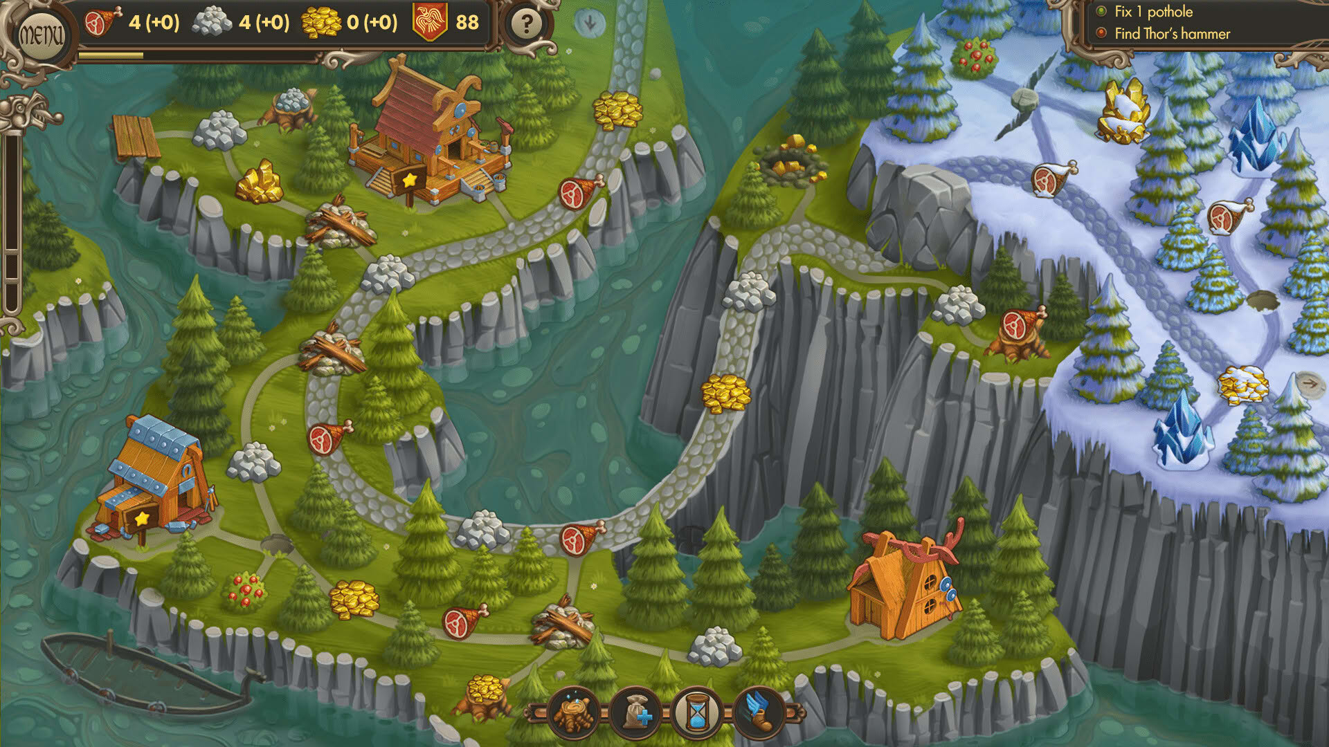 Screenshot for Northern Tales 6: Oath to the Gods - Collector's Edition