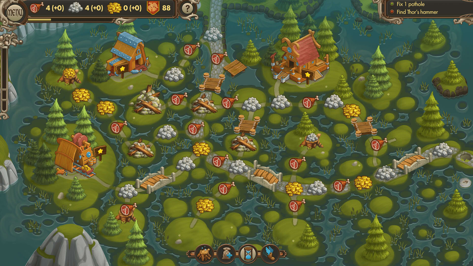 Screenshot for Northern Tales 6: Oath to the Gods - Collector's Edition