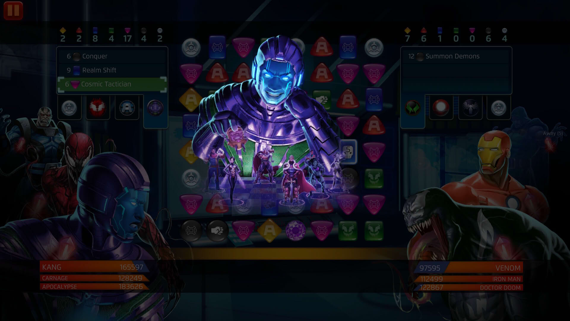 Screenshot for Marvel Puzzle Quest
