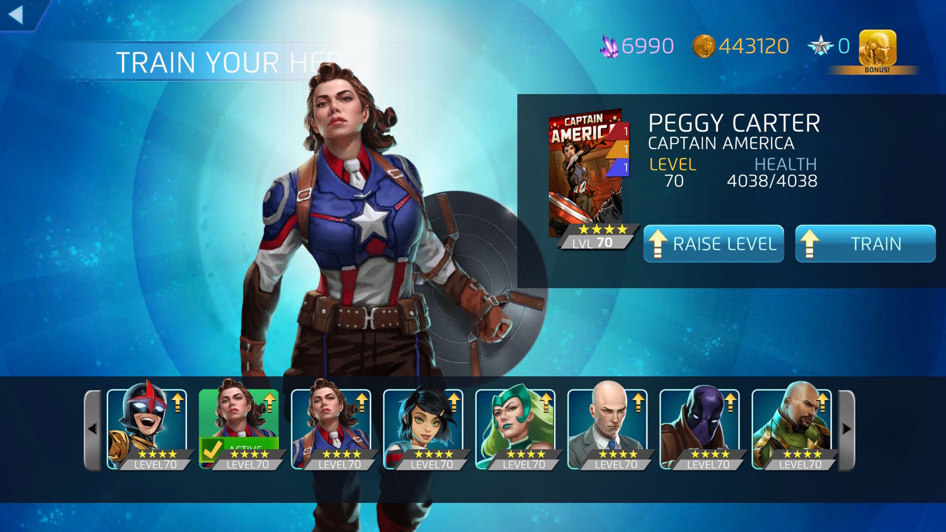 Screenshot for Marvel Puzzle Quest