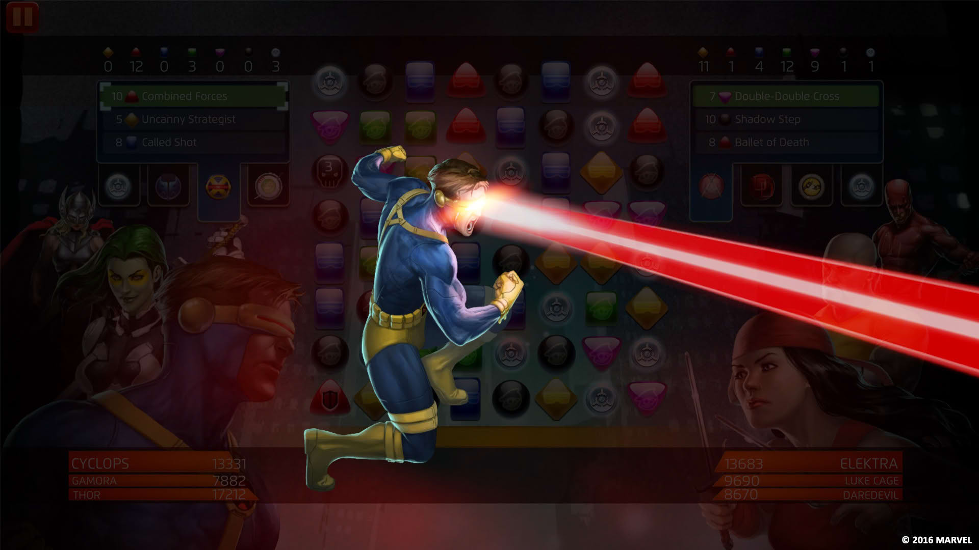 Screenshot for Marvel Puzzle Quest
