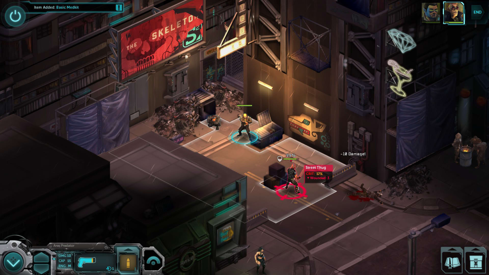 Screenshot for Shadowrun Returns