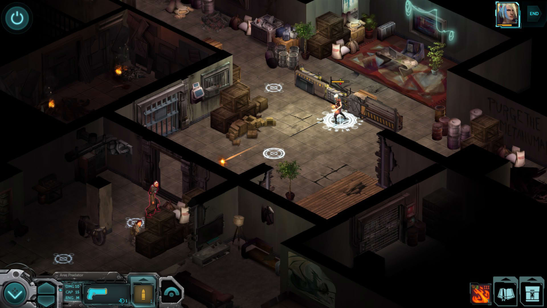 Screenshot for Shadowrun Returns
