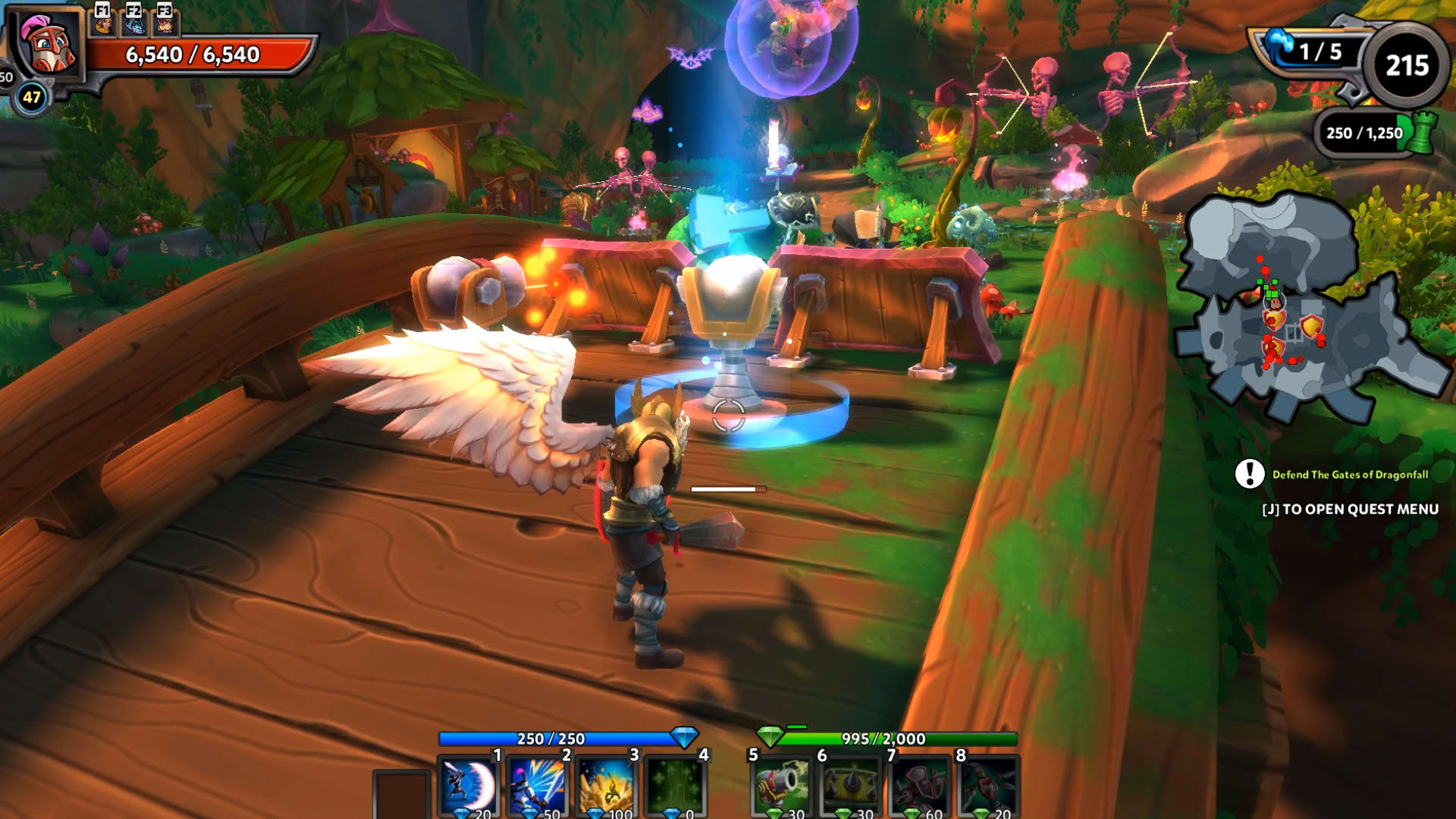 Screenshot for Dungeon Defenders II
