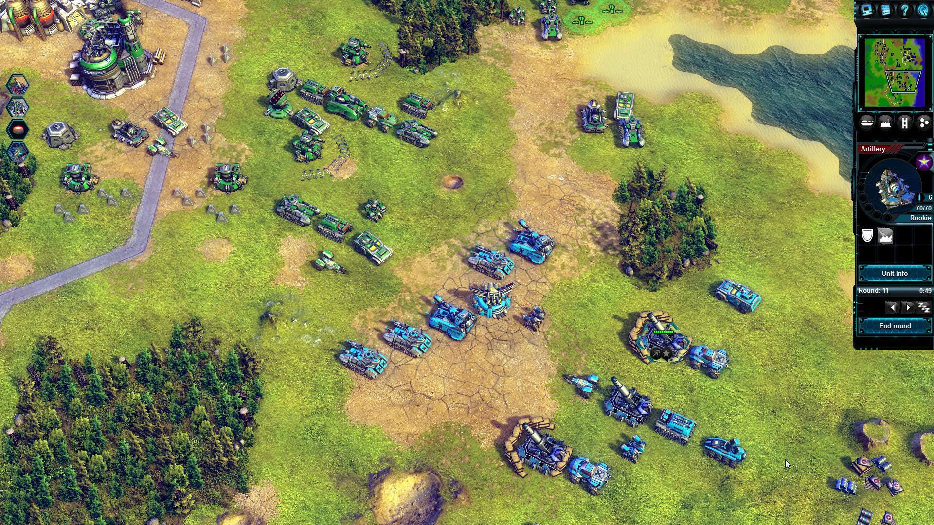 Screenshot for Battle Worlds: Kronos