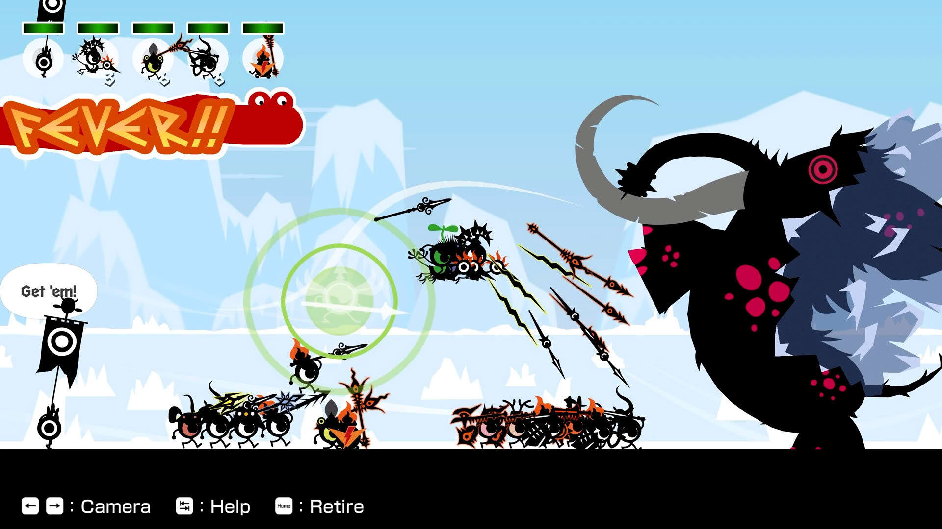 Screenshot for Patapon Replay