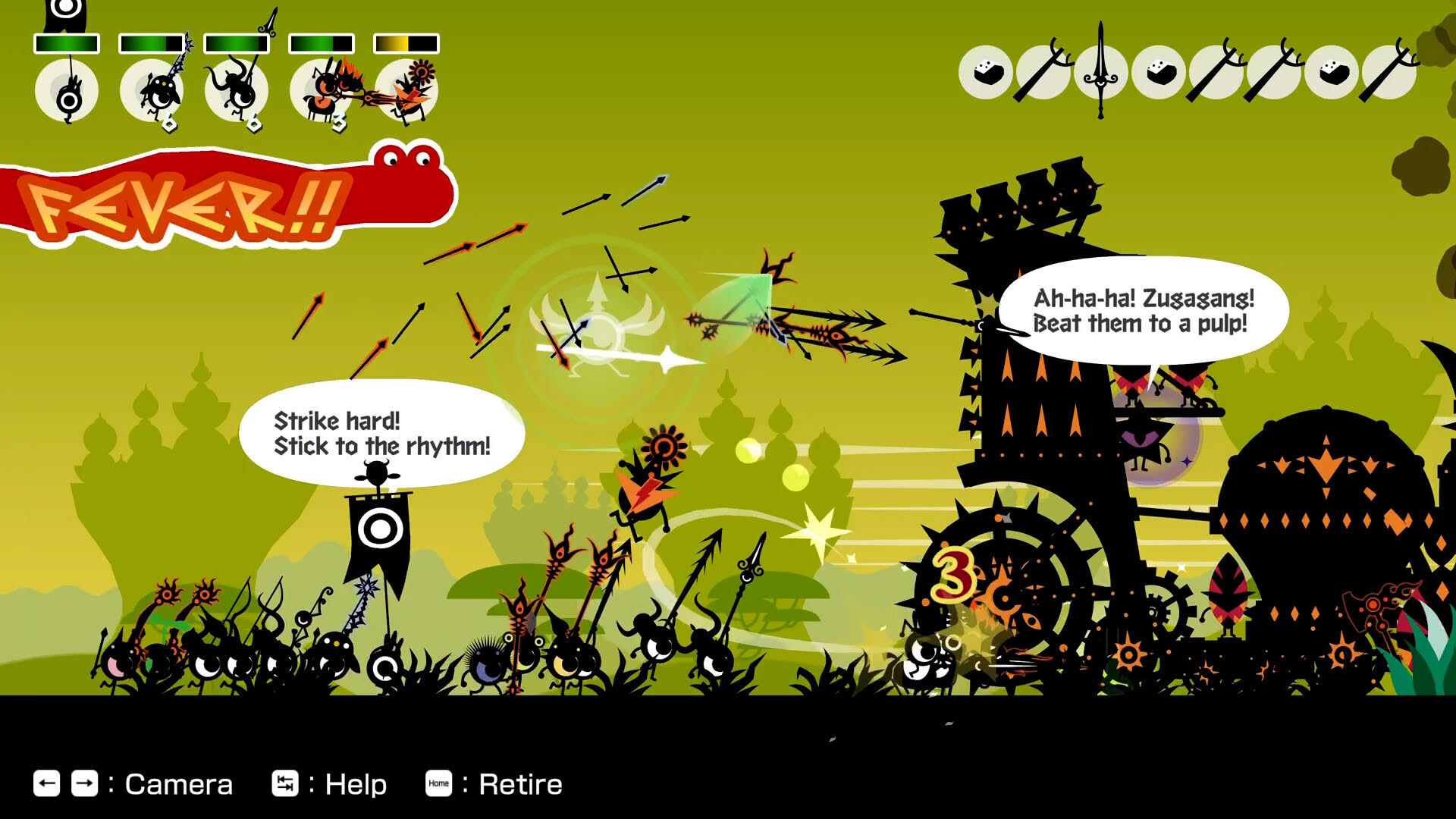 Screenshot for Patapon Replay