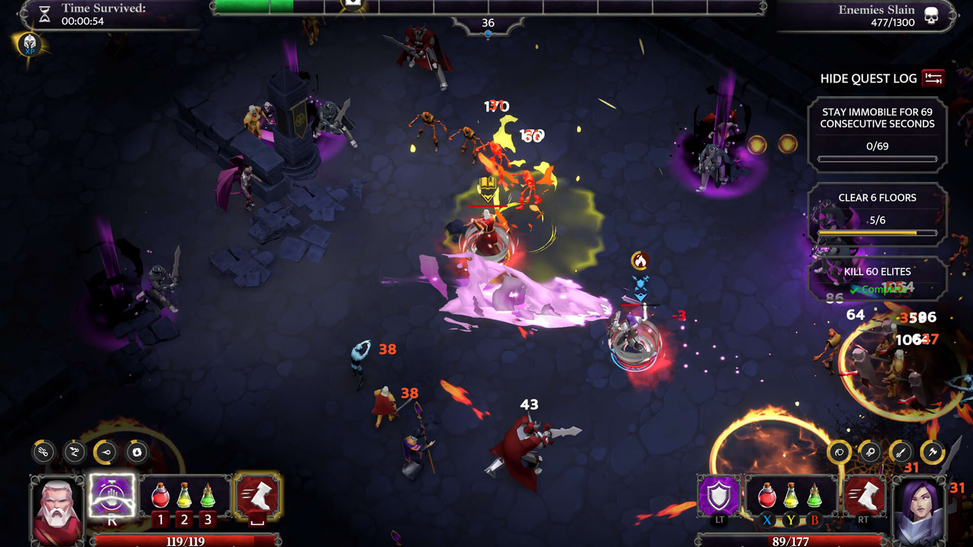 Screenshot for Pathfinder: Gallowspire Survivors
