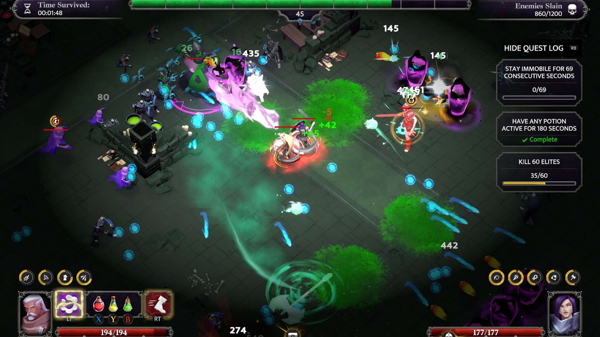 Screenshot for Pathfinder: Gallowspire Survivors